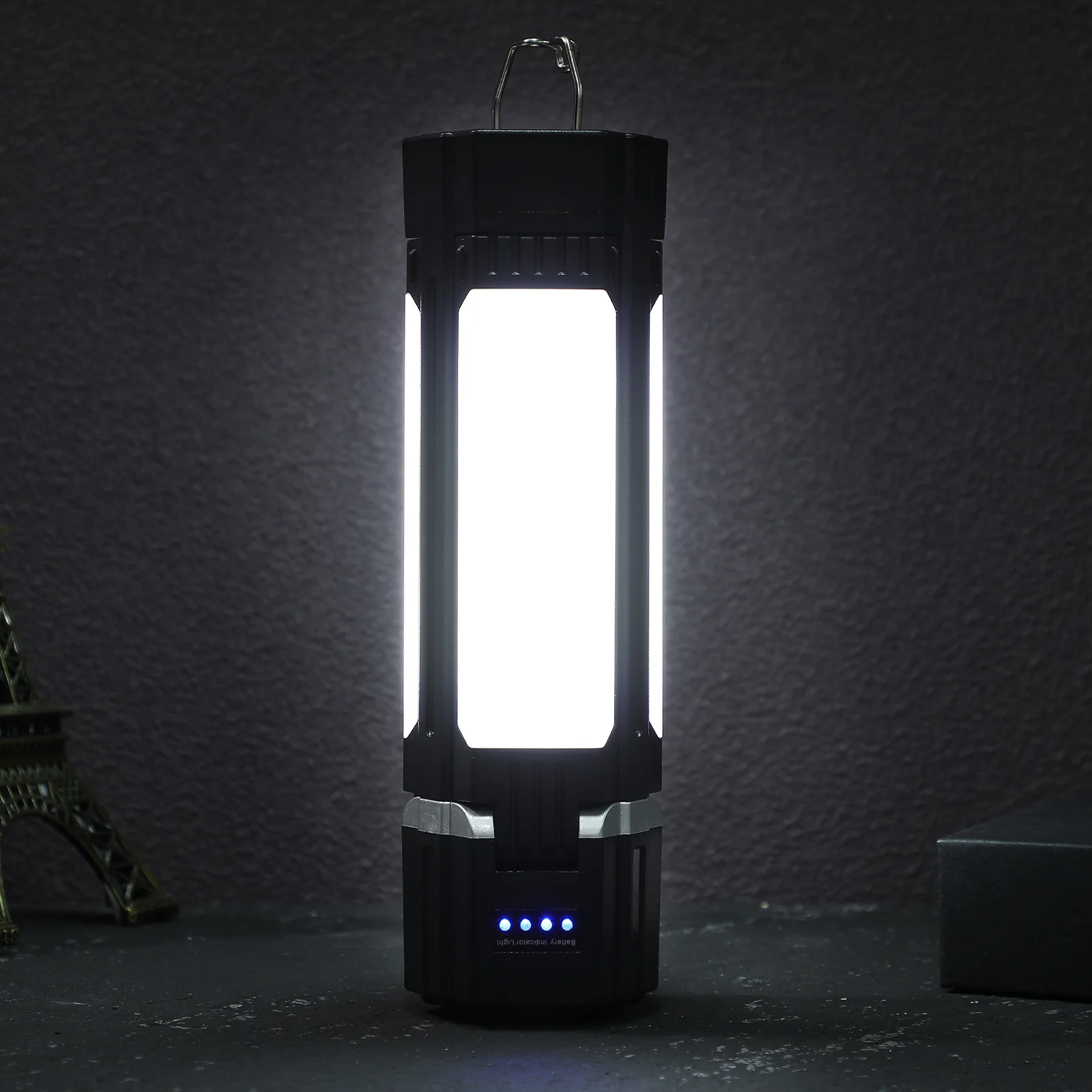 

Camping Lights Rechargeable Led Portable Lantern 3000mAh Tent Lighting Supplies Outdoor Gear Tent Light Camping Outdoors