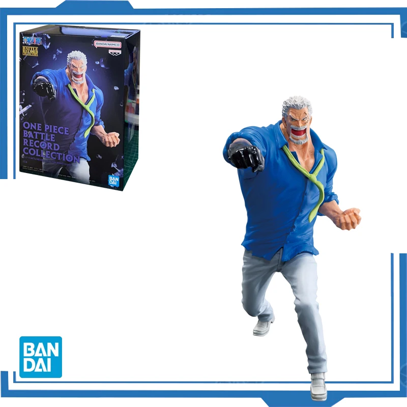 

Bandai Original BANPRESTO Anime One Piece BATTLE RECORD COLLECTION BRC Monkey D Garp PVC Action Figure Collectible Model Toys