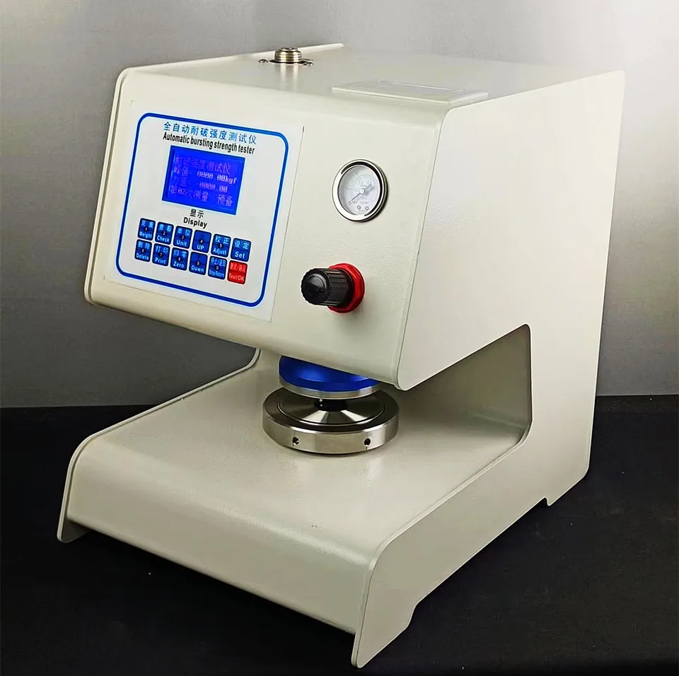 Automatic  strength tester, cardboard resistance tester, carton testing instrument,