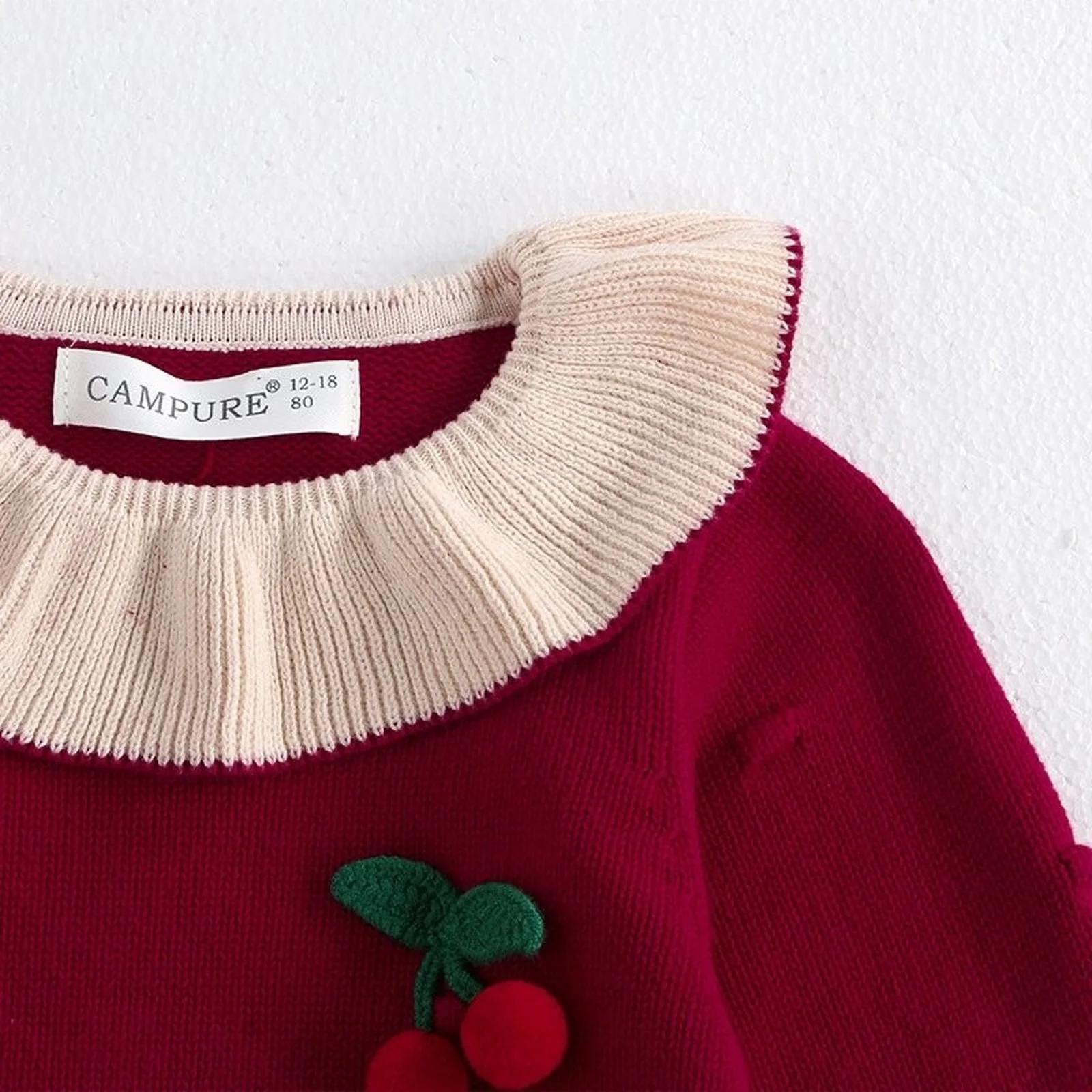 أزياء الخريف الشتاء طفلة محبوك فستان الأميرة لطيف الأزهار سترة فستان الأطفال ملابس يومية غير رسمية هدية عيد ميلاد