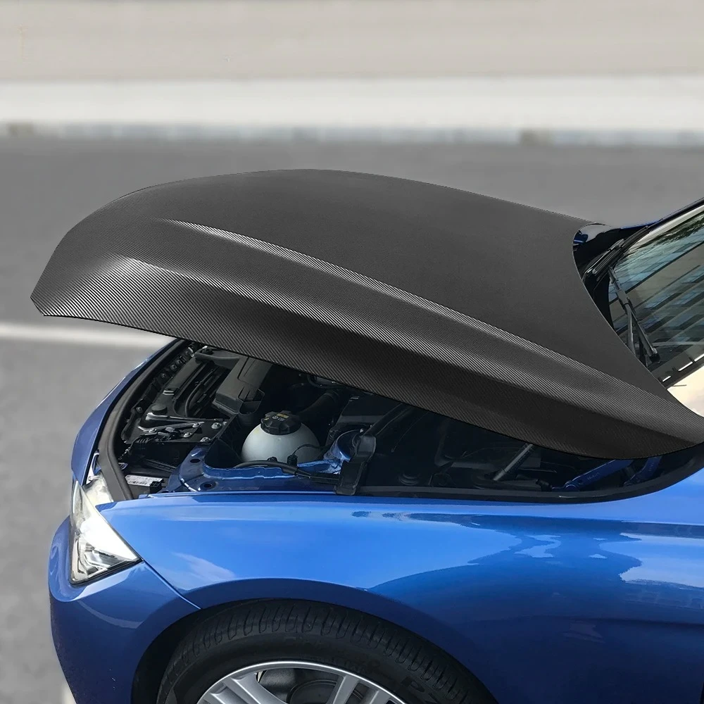 152x200cm 4D Carbon Faser Auto Wrap Vinyl Universal Selbstklebende Folie für DIY Haube Dach Außen Styling auto Auto Körper Aufkleber