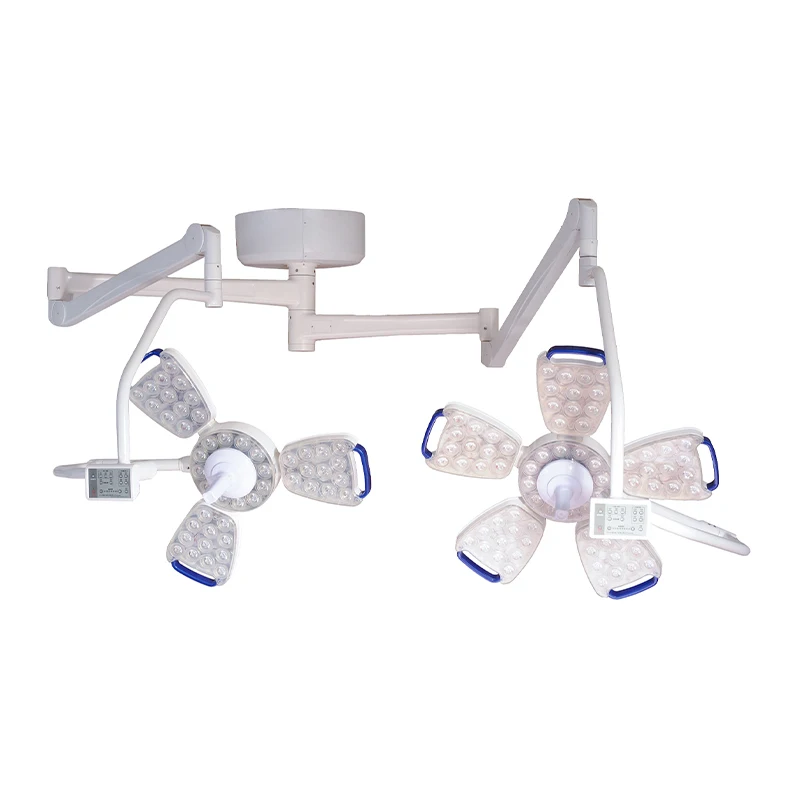 2026 Hospital Surgical Room Double Dome Operation Ceiling Shadowless Lamp Surgery Led Ot Operating Light