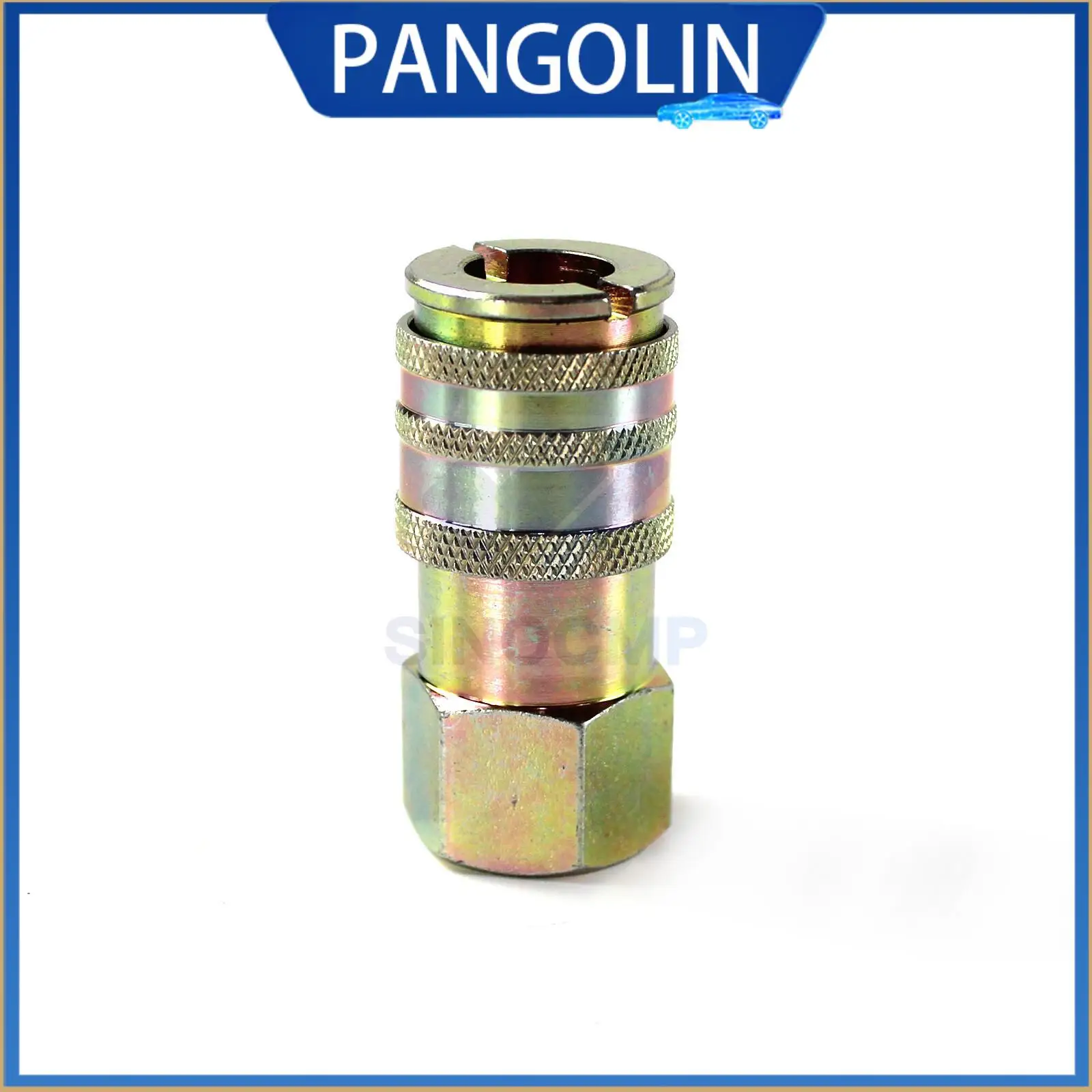 Adaptador de acoplamiento rápido hidráulico PANGOLIN para excavadora Komatsu y máquina Hitachi 1 conector de kit de prueba de alta presión