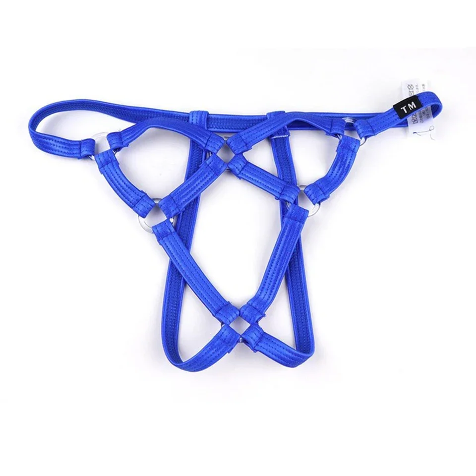 

Male Thong T-Back Underpant Temptation Cross Strap Exposed Cock Underwear Mens G String Thong Sexy Lingerie Hot Sale