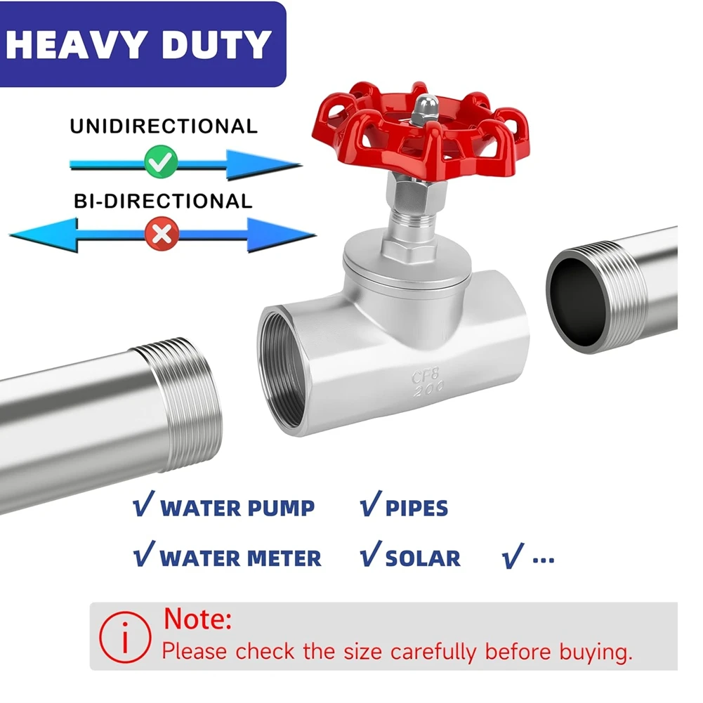 

Запорный клапан ABKY-NPT 3/4" из нержавеющей стали, тип B, с регулировкой расхода, усиленный, ручной поворотный, для плотных сред