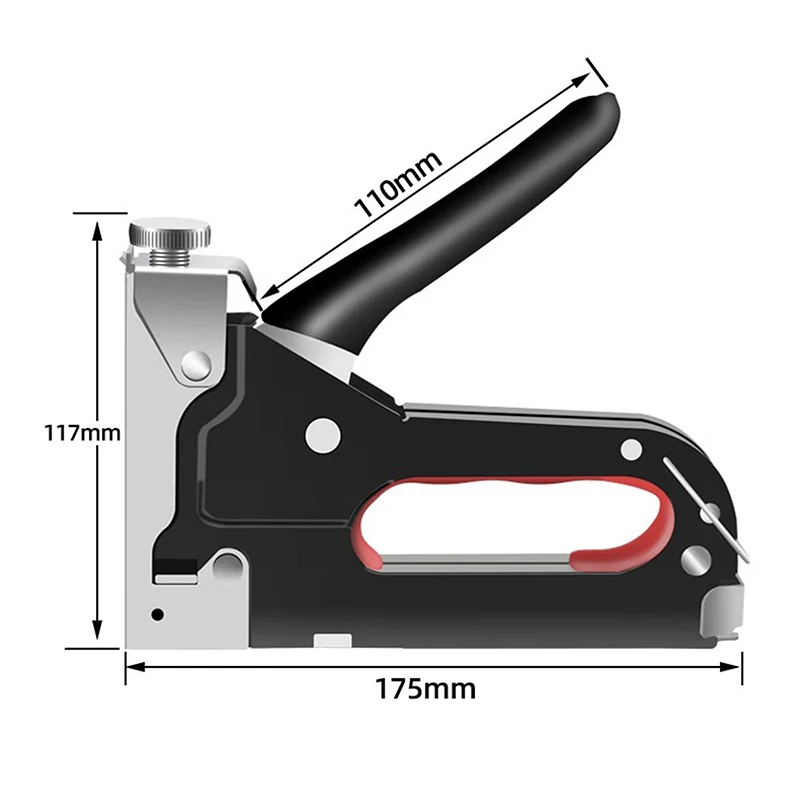 Chiodatrice semiautomatica multiuso 4 in 1 durevole perfetta per la decorazione della lavorazione del legno fai-da-te