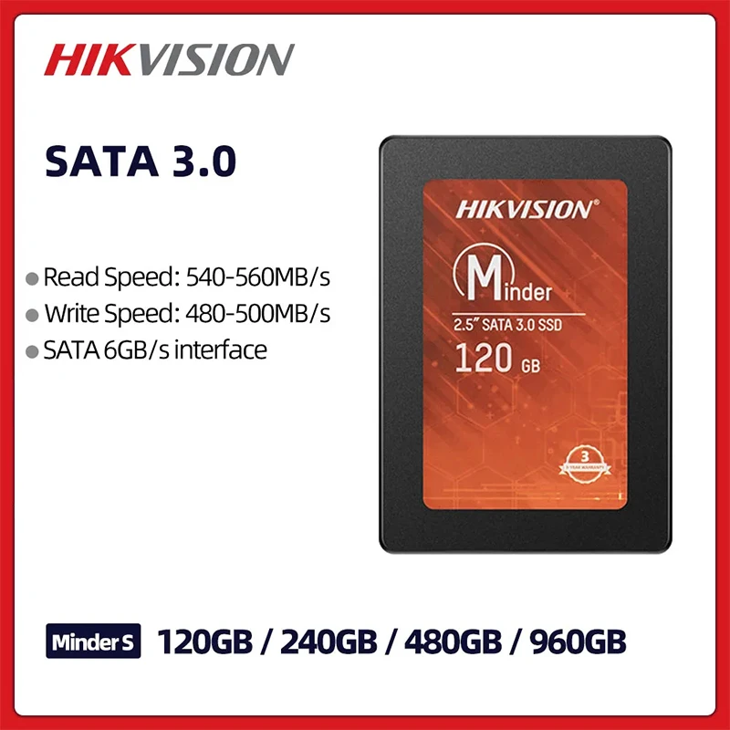 HIKVISION 2.5 Inch ssd sata USB SSD 1tb 2tb 512gb nvme m2 Internal Solid State Drive for Desktop PC Laptop Computer notebook