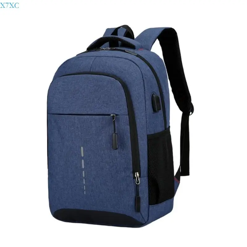 X7XC Travel Backpack Splashproof Business Daybag for Laptop Notebook Work College Pack Men Women Leisure Causal Daily Bag