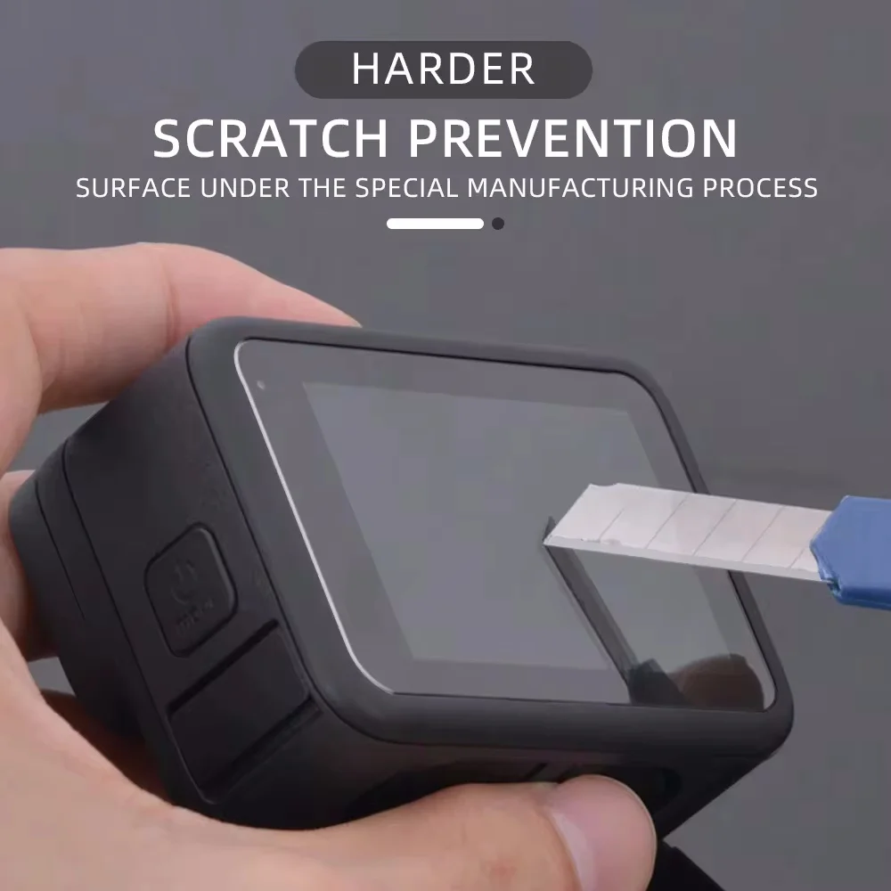 9 Vetri Temperati Per GoPro Hero 13, Durezza 9H, Antigraffio E Anti-impronta, Chiari E Senza Bolle - 2