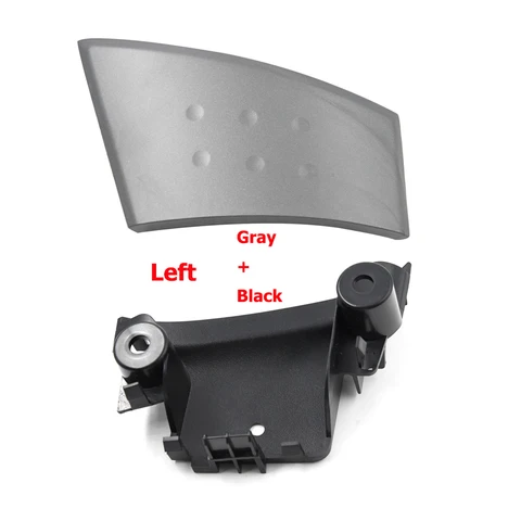 Для Peugeot 107 Toyota Aygo Citroen C1 2005-2009 Автомобильная серая внутренняя ручка, дверная пряжка, ручная крышка, дверной подлокотник, черная