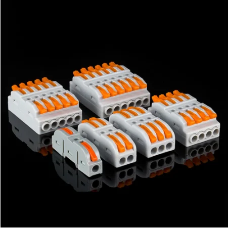 Wire Connector Terminal Block Quick Wiring Connector Cable Connectors Splitter SPL 222 221 CH2 102 Fast Splice Push-in Terminals