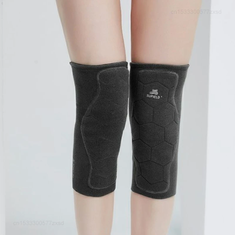  Supield Air Gel Knee Guard for Women with Warm Inside Cold Leg for Knee Joint Pain Can Worn Outside Warm Knee Leg Cover