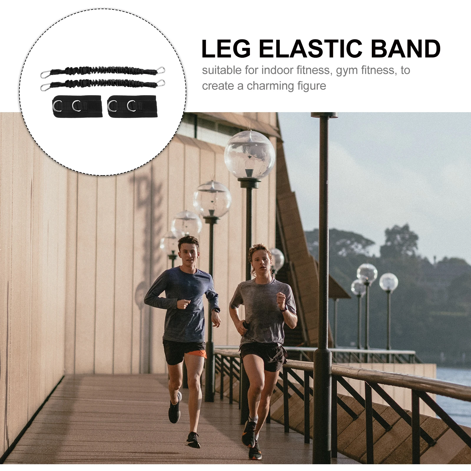 

1Set Professional Resistance Bands Portable Tube Bands Training Ankle Straps for Men Women All Ages Indoor Outdoor Use