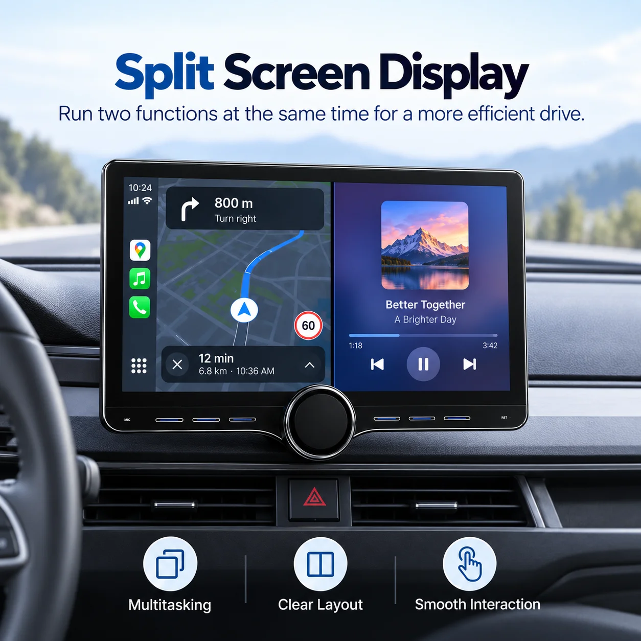 11.5 Inch Car Radio For Maxus G10 2013-2018 Android 15 Wireless CarPlay Android Auto GPS Navigation Touch Screen Multimedia
