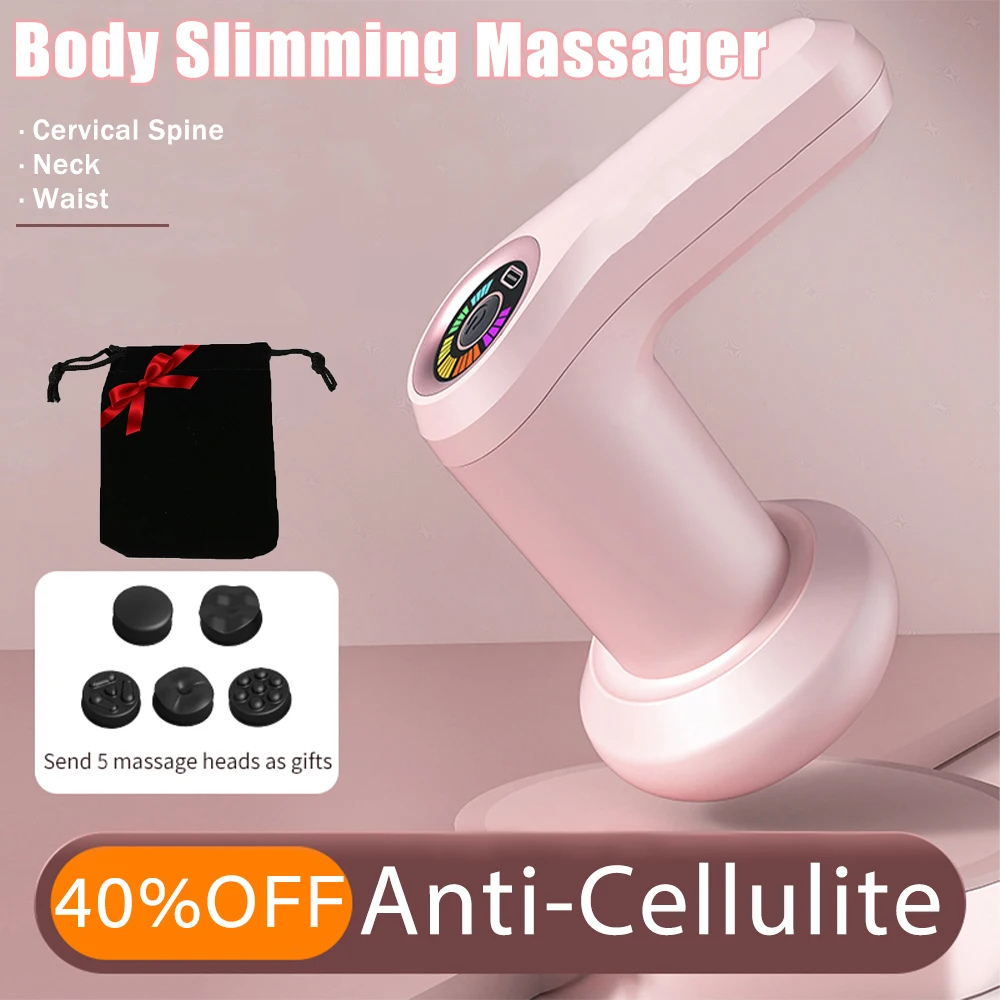 

Wireless Electric Body Massager Anti-Cellulite Portable Fat Slimming Health Care Massage Device Vibration Cervical Neck Waist