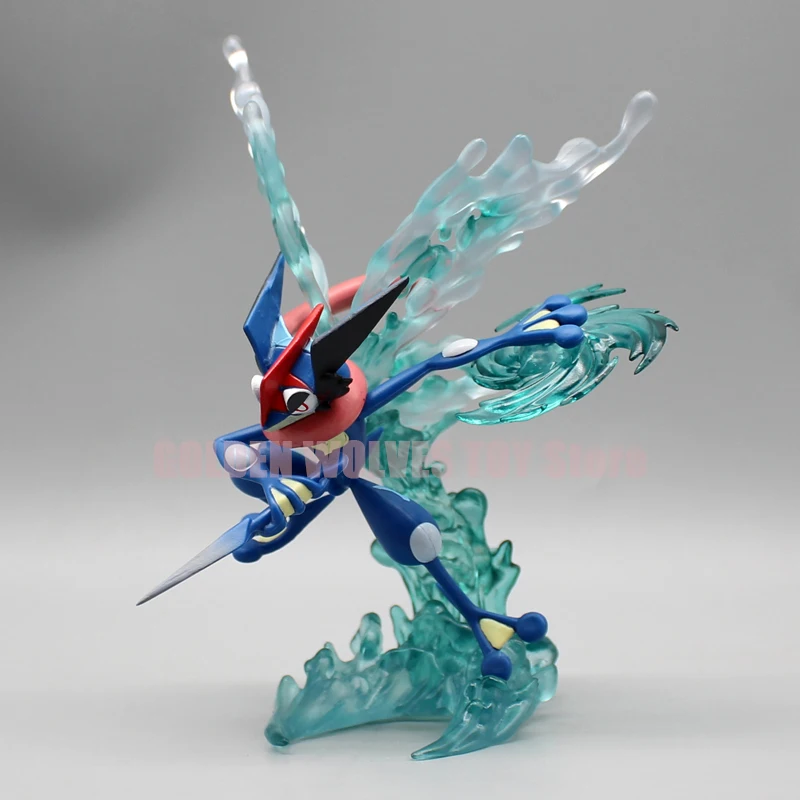 Pokemon Anime Figure Gk Greninja Action Figures 16cm Pvc Cute Figurine Statue Collection Model Doll Decoration Toys Gift For Kid