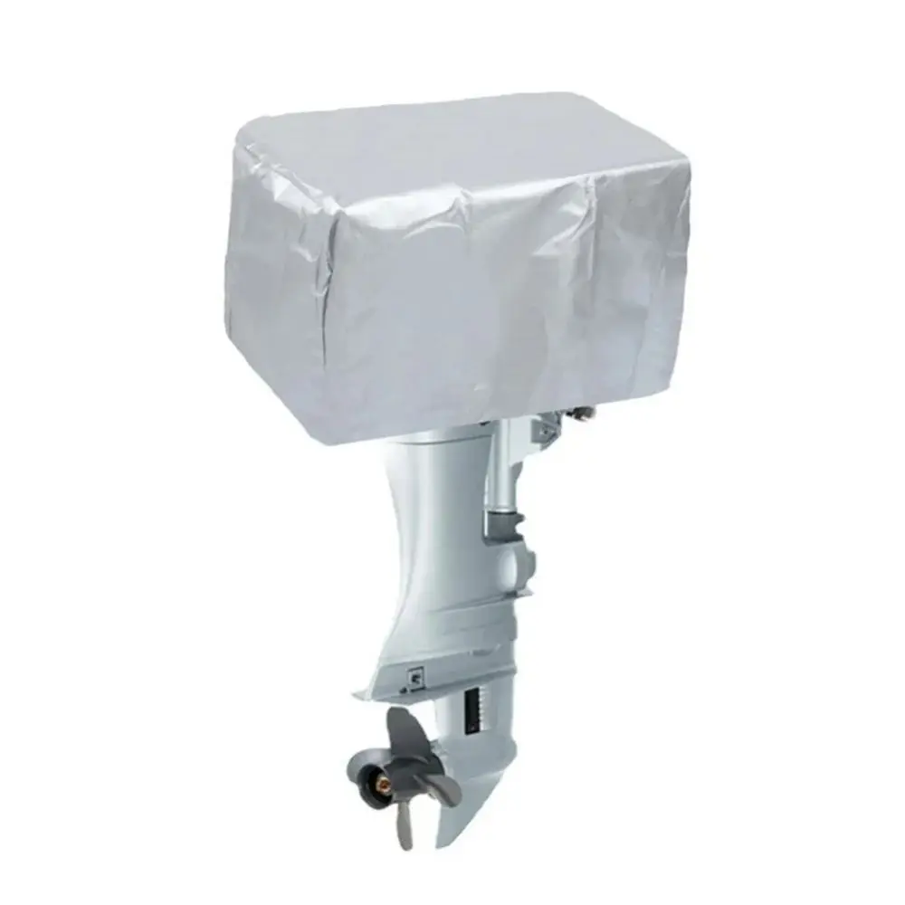 

New 15-150HP Full Outboard Engine Cover 210D Oxford Cloth Anti-scratch Motor Engine Boat Cover Sun Protection Engine Protector