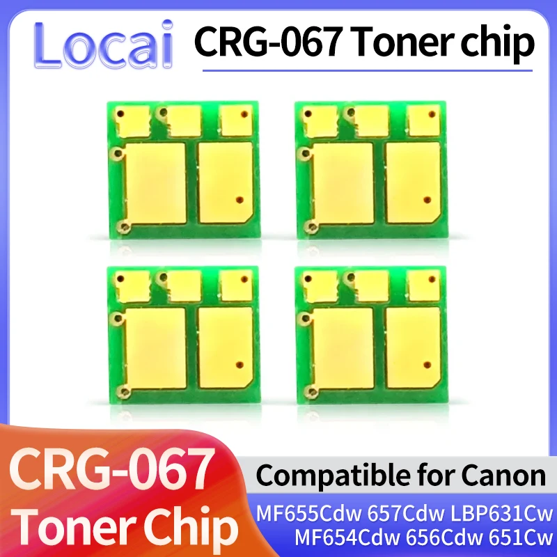 

CRG-067 crg067 067 Toner Cartridge chip for CANON MF654Cdw MF656Cdw MF651Cw MF655Cdw MF657Cdw LBP631Cw LBP633Cdw Printer chip