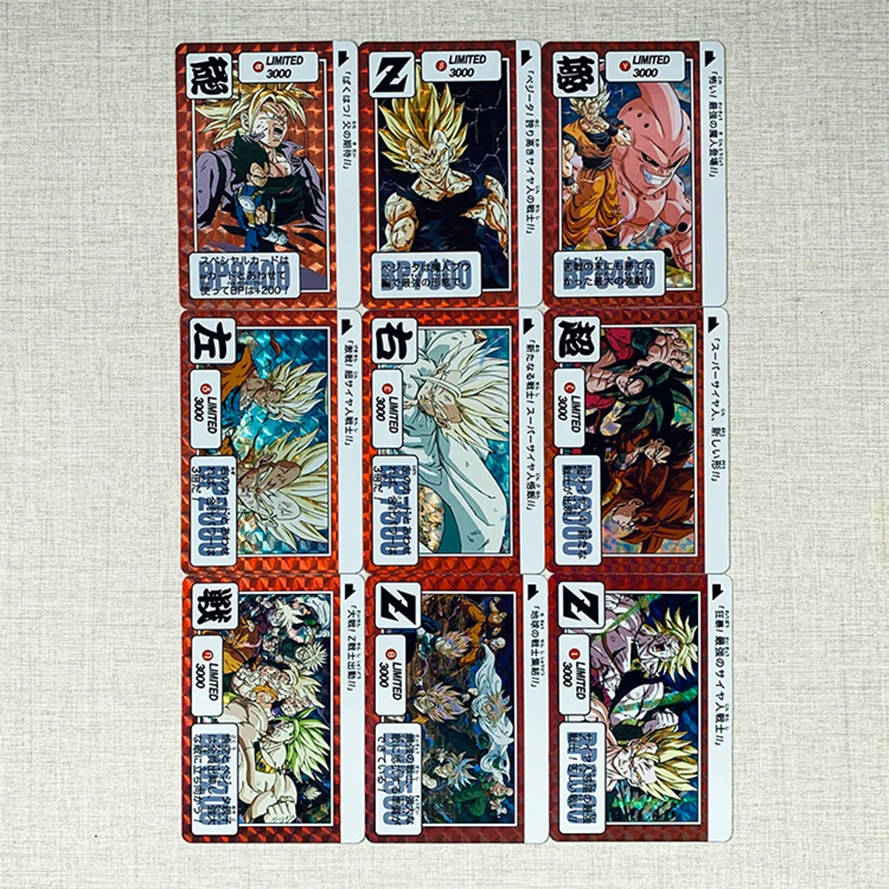 Personaggi anime Dragon Ball Super Bulma Android 18 Trunks Fai da te Giocattoli Xtreme fatti in casa Carta da collezione Regalo di compleanno di Natale