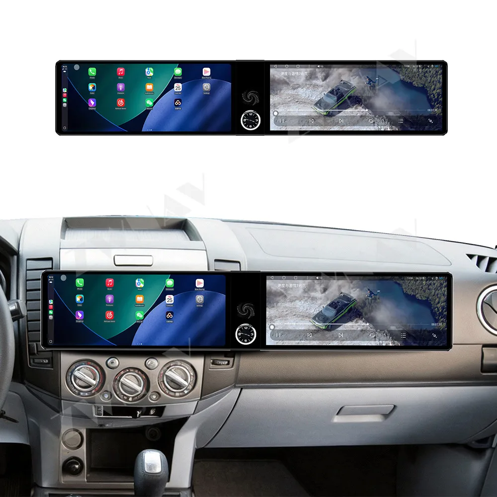 Dual 12.3” For Mazda BT-50/Ford Expedition 2006-2012 Android13 GPS navigation carplay multimedia player radio wireless head uni