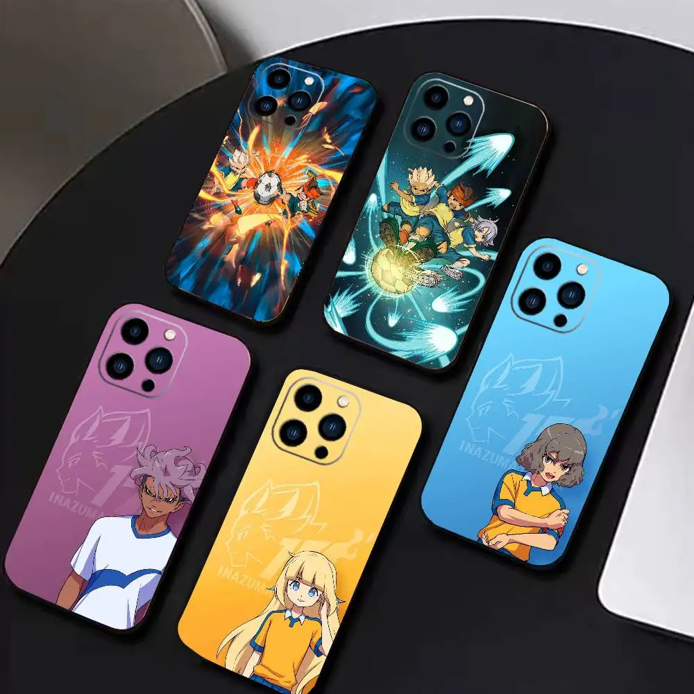 

Cool Football InazumaS 11 Phone Case For iPhone 16,15,14,13,12,17,Pro Max,Plus Silicone Black Case
