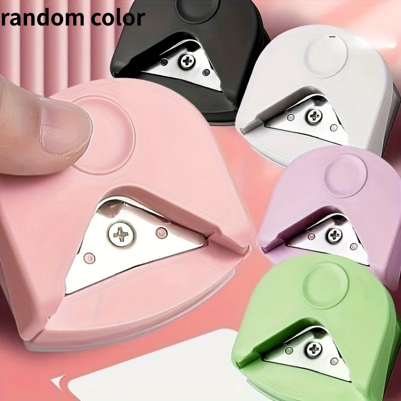 No Battery Required Portable Stainless Steel Corner Cutter Easy Trimming Tool For Photos Paper Craft DIY Projects