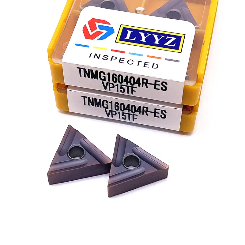 TNMG160404R TNMG160408R TNMG160404L ES VP15TF UE6020 US735 CNC Gốm Kim Loại Cao Cấp Carbide Miếng Dụng Cụ Xay Quay Lưỡi Dao