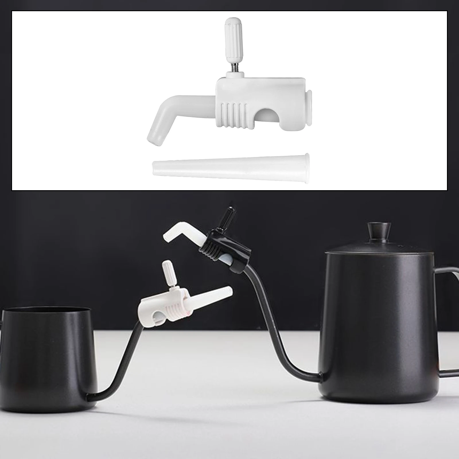 Durable Coffeeware Coffee  Makers Pour Over Coffee Tea Pot Flow Accessories Coffee Drip Kettle Control Valve For Kitchen Tools