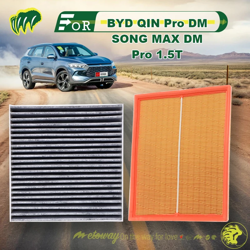 

For BYD QIN Pro DM SONG MAX DM Pro 1.5T Car Air Conditioner Filter Car Cabin Air Filter Replace Filter Replace Accessory