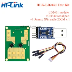 Original New 24G HLK-LD2461 Radar 2T4R Millimeter Wave High performance Human Perception Trajectory Tracking radar module body