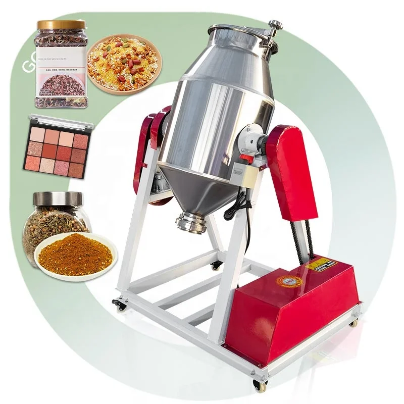 

Electric Spice Tumbler 100l Barrel Stainless Steel Durable Rotary Food Plastic Automatic Lab Drum Mixer