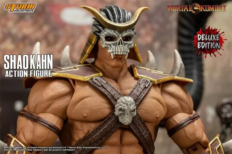 ألعاب Spot Storm الجديدة 1/12 Mortal Kombat BOSS Shao Kang (2.0) إصدار عادي وفاخر