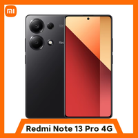 Global Version Xiaomi Redmi Note 13 Pro 4G 200MP OIS Camera Helio G99-Ultra Smartphone 120Hz FHD+ AMOLED 67W Charging Cellphone