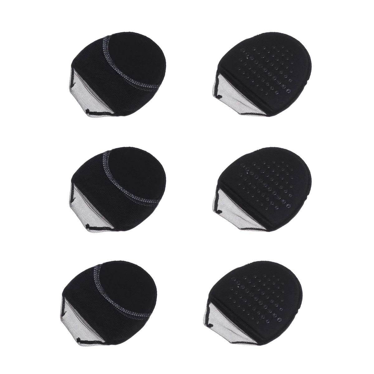 3 Pary Wkładki do Butów na Wysokim Obcasie Poduszki na Przodostopie Amortyzujące Antypoślizgowe Podparcie Łuku Śródstopia Pół Rozmiaru Damskie Buty