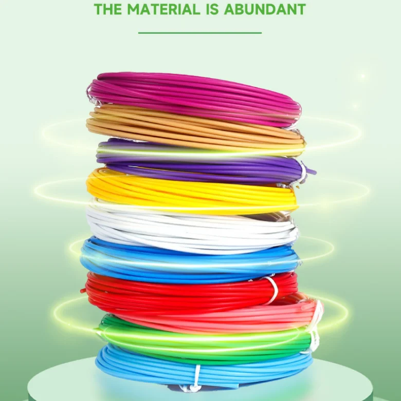 Caneta 3d de baixa temperatura, caneta de impressão 3d para crianças seguras, desenho 3d, estudante, faça você mesmo, caneta de arte, aniversário, presente de natal