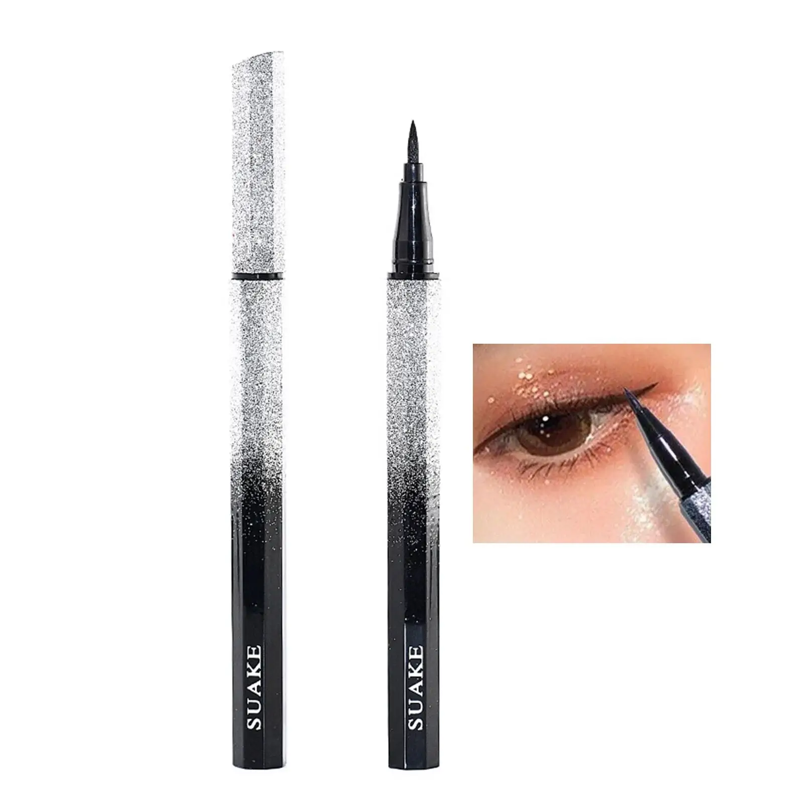 Nieuwe Professionele Glanzende Eyeliners Cosmetica Voor Vrouwen Pigment Matte Eyeliner Potlood Gladde Duurzame Ogen Cosmetica Schoonheid T M4z5