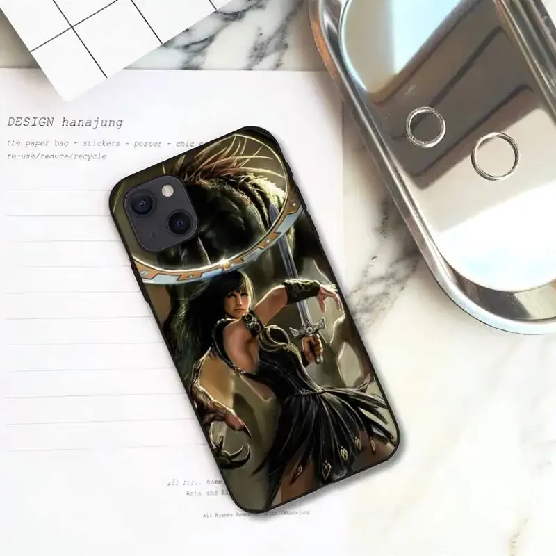 Xena Warrior Phone Case For iPhone 11 12 Mini 13 Pro XS Max X 8 7 6s Plus 5 SE XR Shell