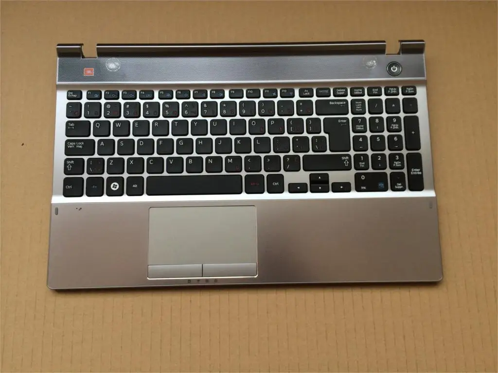 Imagem -02 - For Samsung Np550p5c Laptop Keyboard With c Shell