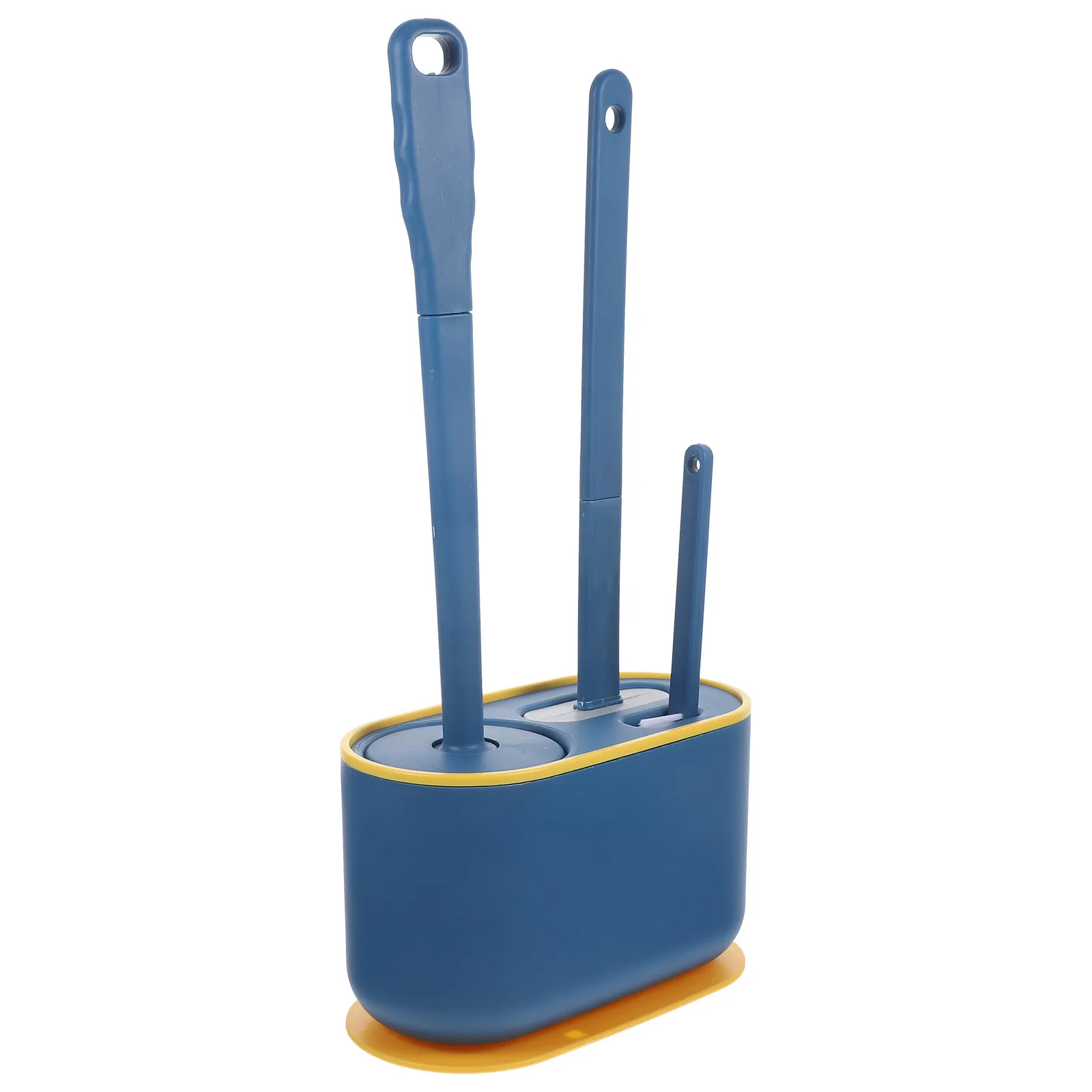 

1Set Toilet Brush and Holder Mounted Long Handle Scrub Brush for Toilet Bowl Cleaning Hygienic Storage Solution