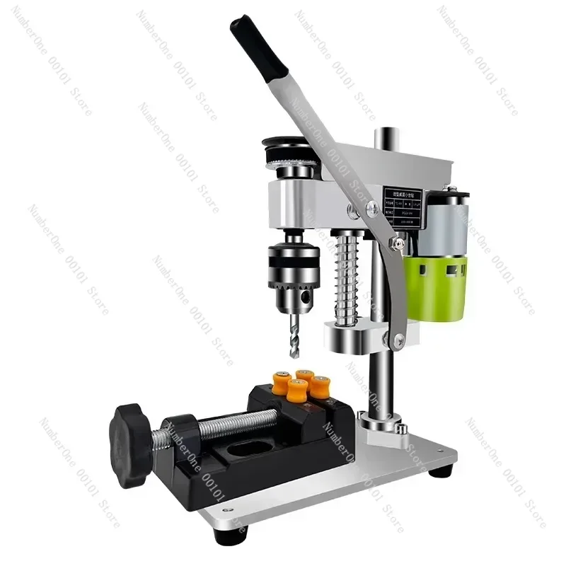 Home Mini Mini Mini Table Drill  Table Repair Table High Precision DC Variable Speed Drilling Electric Drill