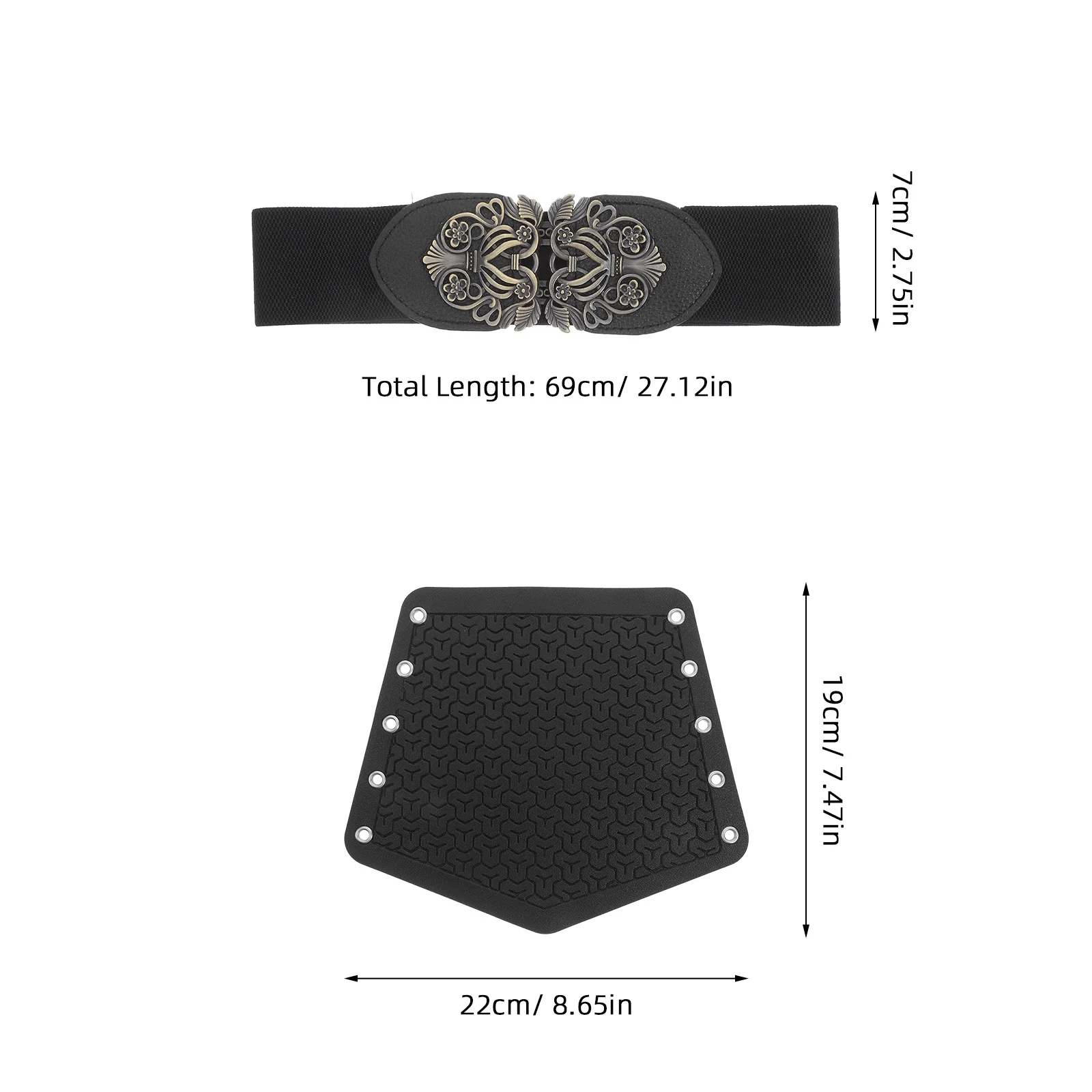 1Set Retro Vintage Taille Gürtel Arm Schutz Set Medieval Renaissance Kostüm Zubehör Halloween Cosplay Breite Dehnbare Arm Brace