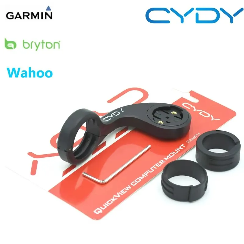 حامل CYDY لـ Garmin/Bryton/Wahoo MTB لركوب الدراجات على الطرق GPS ودعامة عداد السرعة للدراجة