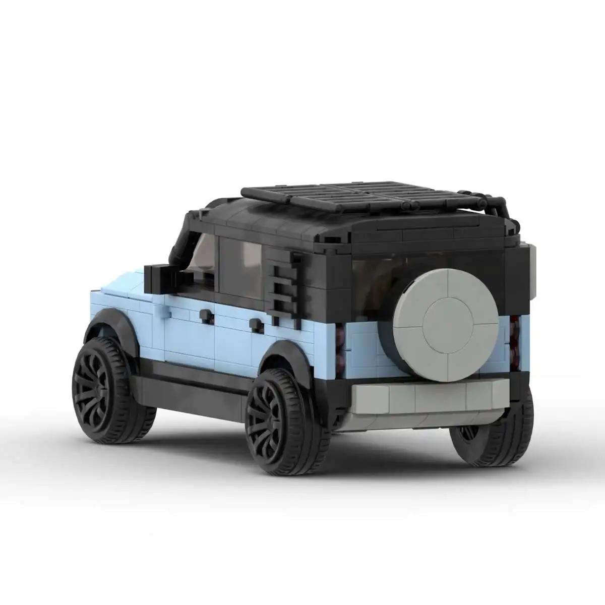 MOC Kreative Bausteine Stadt-Sportwagen Technisches Renn-SUV Geländewagen-Modell DIY Kinder-Puzzle Bausatz Spielzeug Geburtstagsgeschenk für Jungen – Detail 17