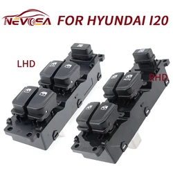 left Hand Driver For Hyundai i20 93570-1J102 935701J102 93580-1J002 Electric Power Window Control Switch Auto Car Parts LHD