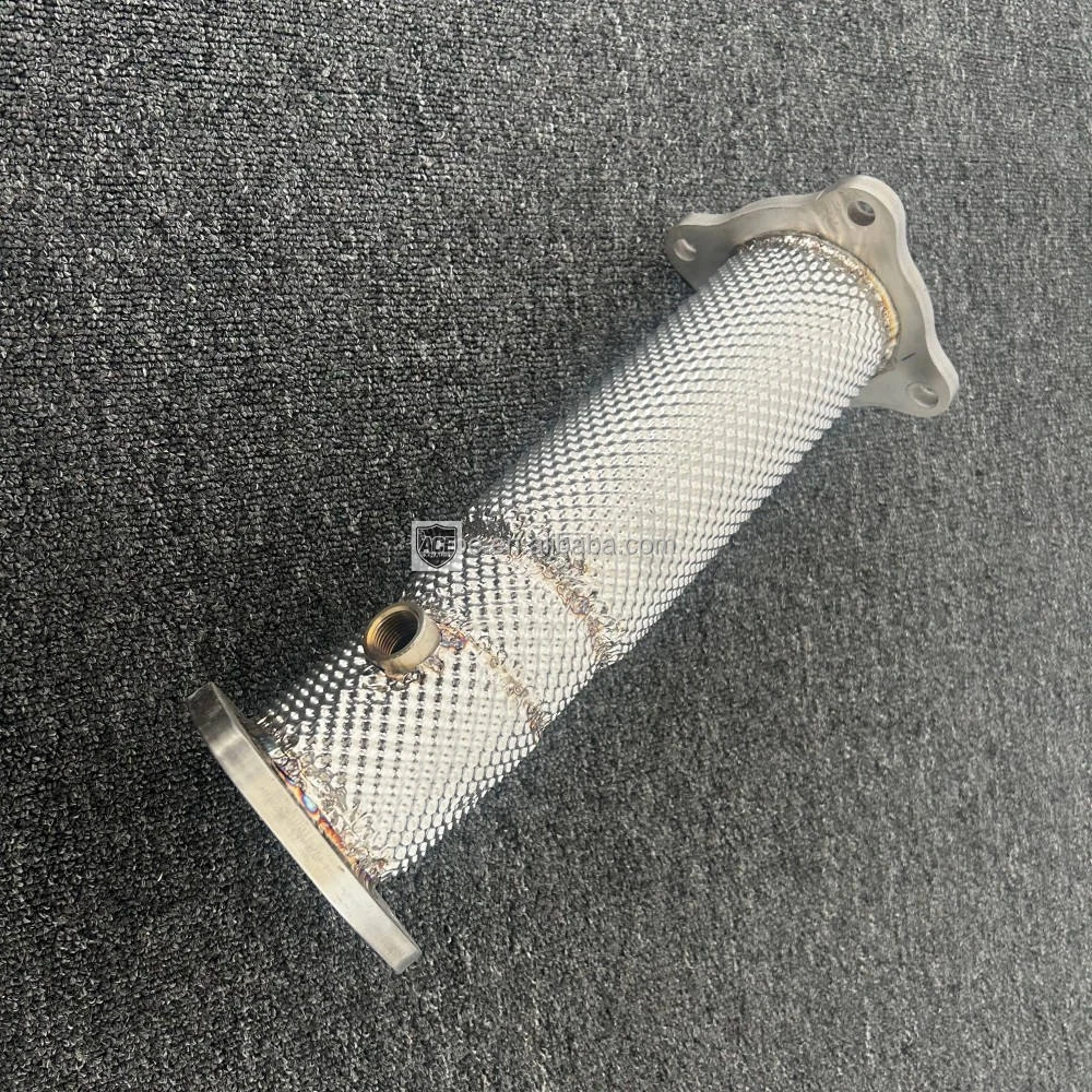 ACE Wärmeisolierender Hochdurchsatz-Downpipe-Kopf für Audi A4 A5 Q5 B9.5 2.0T 2021-2024 Edelstahl Leistungs-Upgrade – Detail 6
