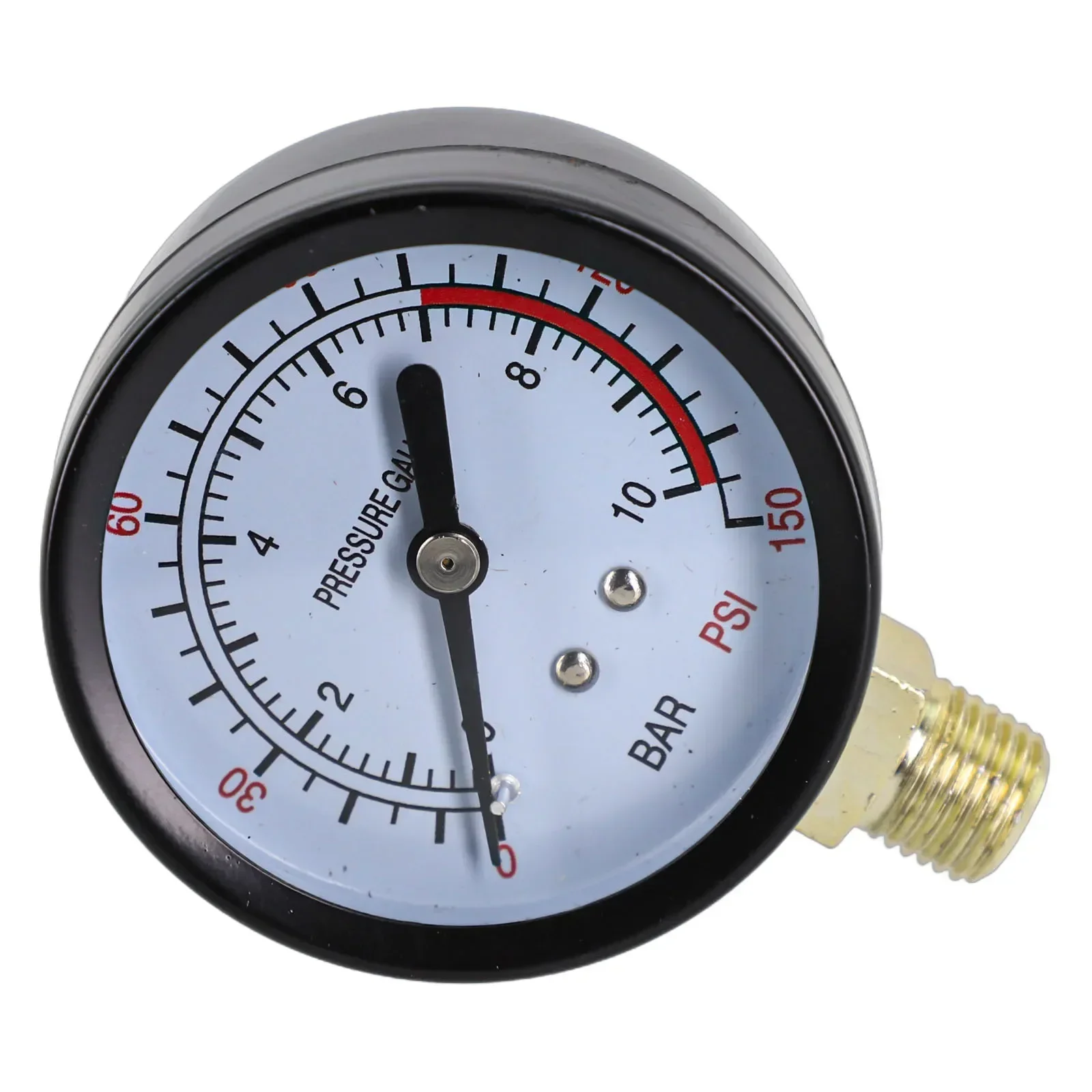 1set Y60 0-1.6Mpa 0-230PSI Pool Filter Water Pressure Gauge Meter For Air Compressor Power Tools Parts Accessories