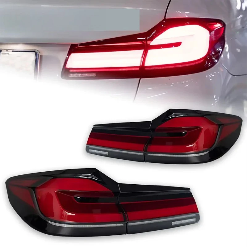

SJC Auto Car Taillights For BMW 5 Series M5 F90 G30 G38 Taillights Assembly Modified New LCI LED Taillights 2018-2020 Rear Lamp