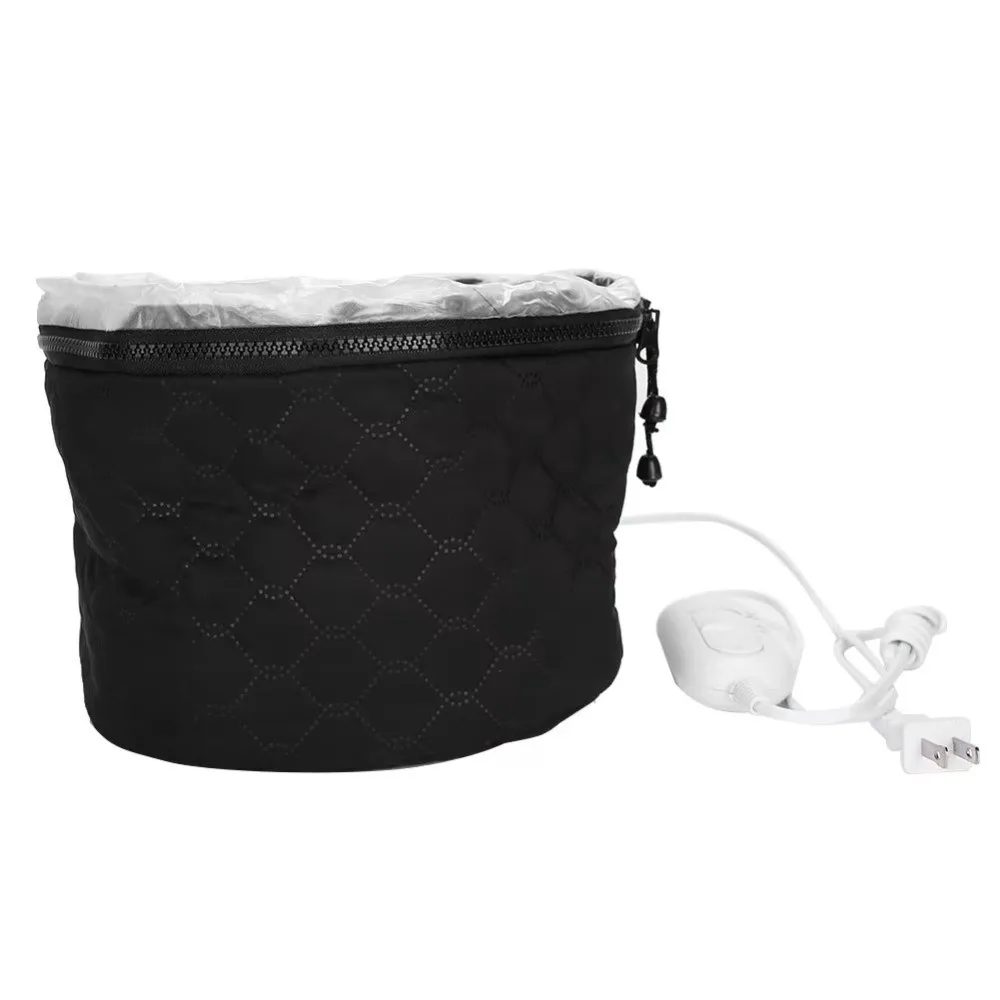 Adjustable Electric Hair Heating Cap PU+PVC Liner Protection Thermal Cap Treatment Nourishing Baking Styling Tool