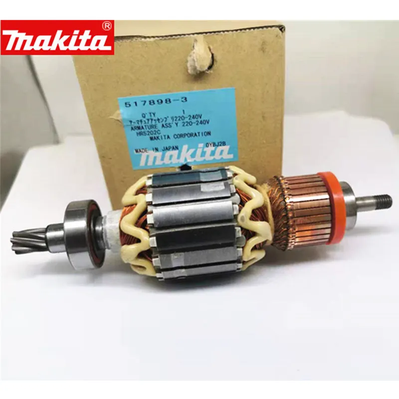 Armature 517898-3 Rotor For Makita HR5202C HR5212C