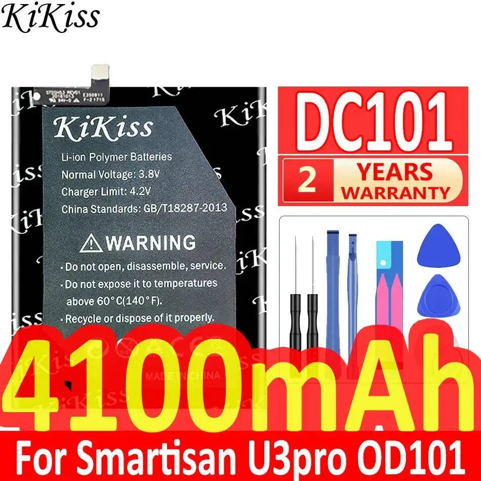 

For Smartisan U3 Pro OD101 OD103 OD105 OS103 OS105 DC101 4100Mah Mobile Phone Battery High Compatibility